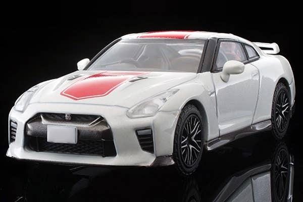 LV-N200C Nissan GT-R Nissan 50th Anniversary (White) Tomytec Auto a Escala Diecast - Imagen 8