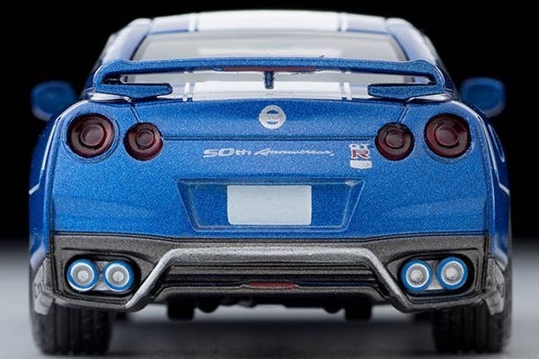 LV-N200a Nissan GT-R 50th Anniversary (Blue) Tomytec Auto a Escala Diecast - Imagen 5