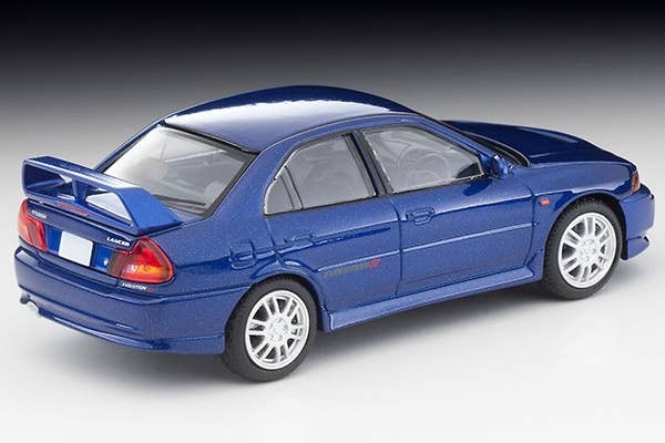 LV-N186e Mitsubishi Lancer GSR Evolution IV (Navy) Tomytec Auto a Escala Diecast - Imagen 3