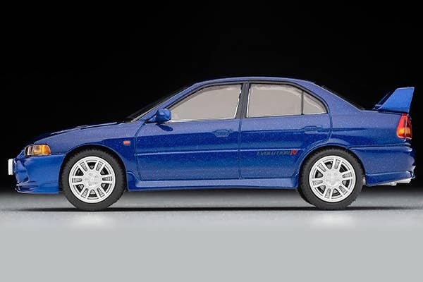 LV-N186e Mitsubishi Lancer GSR Evolution IV (Navy) Tomytec Auto a Escala Diecast - Imagen 4