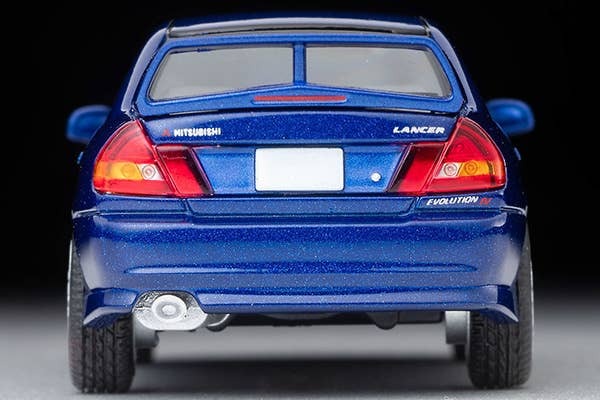 LV-N186e Mitsubishi Lancer GSR Evolution IV (Navy) Tomytec Auto a Escala Diecast - Imagen 7