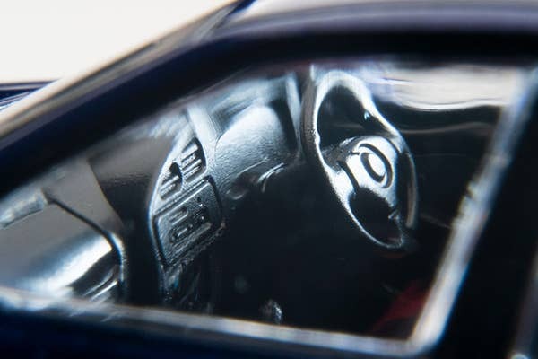 LV-N186e Mitsubishi Lancer GSR Evolution IV (Navy) Tomytec Auto a Escala Diecast - Imagen 10
