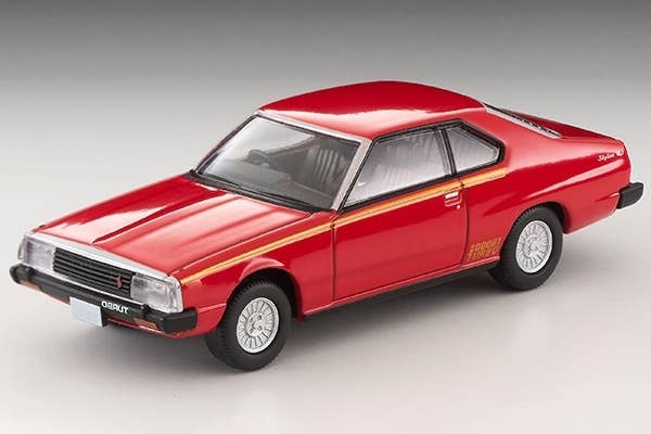 Lv-N230B Nissan Skyline Turbo Gt-Es (Red) Takara Tomy Auto a Escala Diecast - Imagen 2