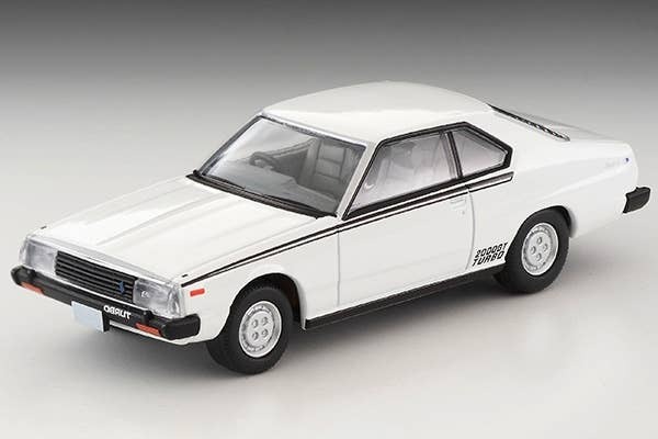 Lv-N230A Nissan Skyline Turbo Gt-E Thoroughbred (White) Tomytec Auto a Escala Diecast - Imagen 2