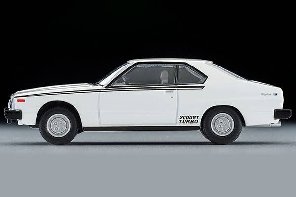 Lv-N230A Nissan Skyline Turbo Gt-E Thoroughbred (White) Tomytec Auto a Escala Diecast - Imagen 4