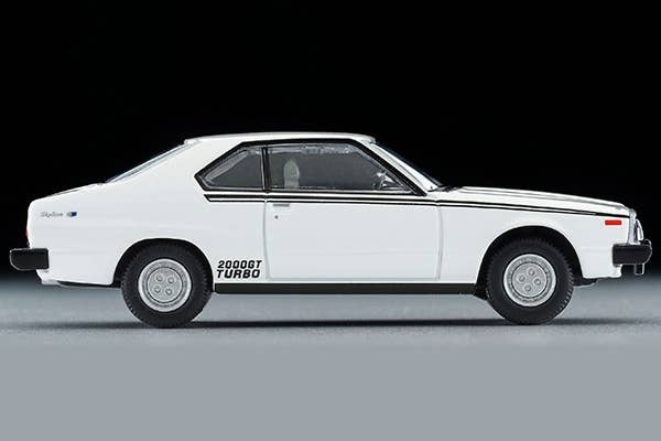 Lv-N230A Nissan Skyline Turbo Gt-E Thoroughbred (White) Tomytec Auto a Escala Diecast - Imagen 5