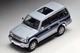 LV-N189b Pajero Super Exceed Z (Silver: Blue) Tomytec Auto a Escala Diecast miniatura 2