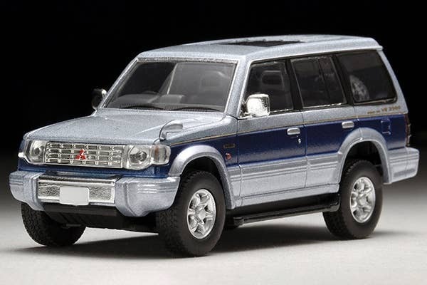 LV-N189b Pajero Super Exceed Z (Silver: Blue) Tomytec Auto a Escala Diecast - Imagen 4