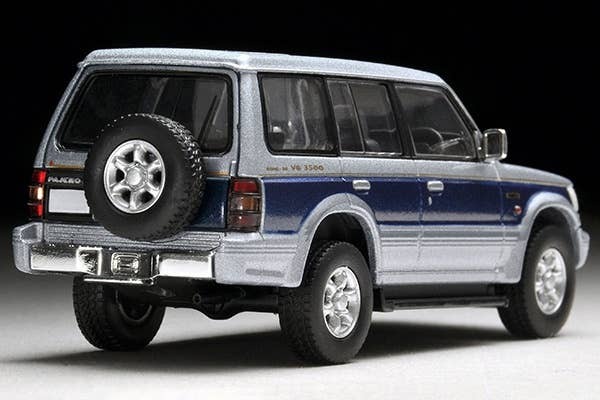 LV-N189b Pajero Super Exceed Z (Silver: Blue) Tomytec Auto a Escala Diecast - Imagen 5