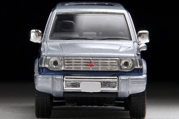 LV-N189b Pajero Super Exceed Z (Silver: Blue) Tomytec Auto a Escala Diecast - Imagen 6