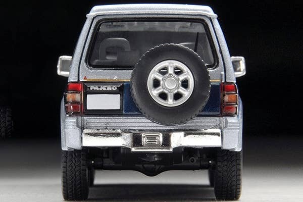 LV-N189b Pajero Super Exceed Z (Silver: Blue) Tomytec Auto a Escala Diecast - Imagen 7