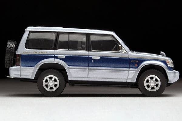 LV-N189b Pajero Super Exceed Z (Silver: Blue) Tomytec Auto a Escala Diecast - Imagen 8