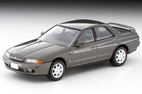 LV-N194A Nissan Skyline GTS25 Type X,G (Gray) Tomytec Auto a Escala Diecast - Imagen 2