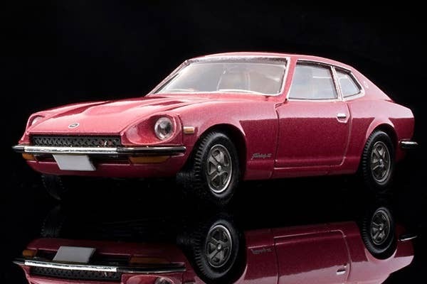 LV-N41d Nissan Fairlady Z-L2by2 (Wine) Tomytec Auto a Escala Diecast - Imagen 2