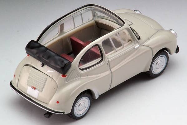 LV-182B Subaru 360 Convertible 1961 (Open) Tomytec Auto a Escala Diecast - Imagen 3