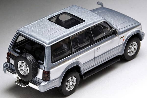 LV-N189b Pajero Super Exceed Z (Silver: White) Tomytec Auto a Escala Diecast - Imagen 3