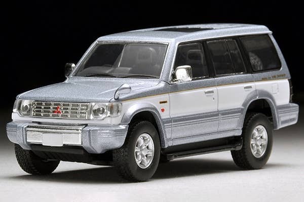 LV-N189b Pajero Super Exceed Z (Silver: White) Tomytec Auto a Escala Diecast - Imagen 4
