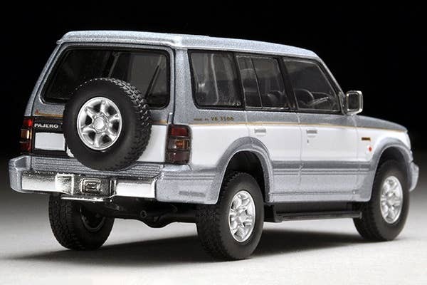 LV-N189b Pajero Super Exceed Z (Silver: White) Tomytec Auto a Escala Diecast - Imagen 5