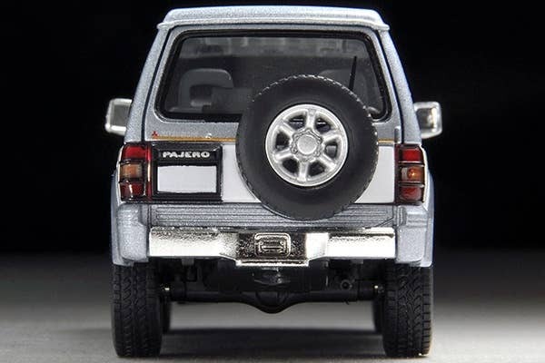 LV-N189b Pajero Super Exceed Z (Silver: White) Tomytec Auto a Escala Diecast - Imagen 7