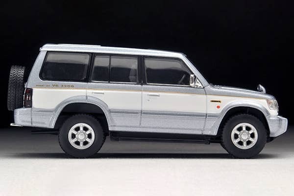 LV-N189b Pajero Super Exceed Z (Silver: White) Tomytec Auto a Escala Diecast - Imagen 8