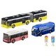 Let's Depart! Tomica Town Bus Set Takara Tomy Auto a Escala Diecast miniatura 2