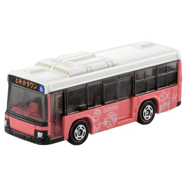 Let's Depart! Tomica Town Bus Set Takara Tomy Auto a Escala Diecast - Imagen 3