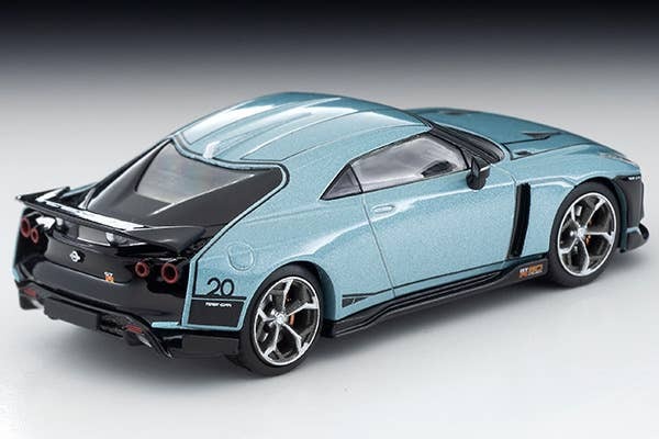 LV-N Nissan GT-R50 by Italdesign Test Car (Light Green) Tomytec Auto a Escala Diecast - Imagen 3