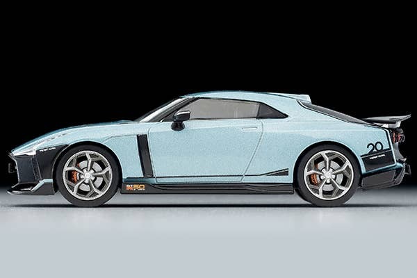 LV-N Nissan GT-R50 by Italdesign Test Car (Light Green) Tomytec Auto a Escala Diecast - Imagen 4