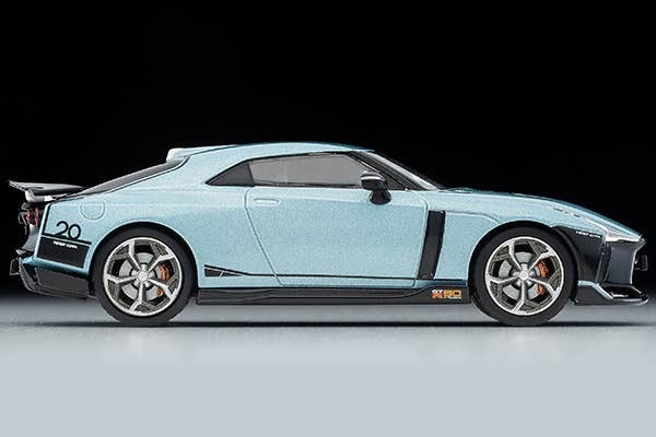 LV-N Nissan GT-R50 by Italdesign Test Car (Light Green) Tomytec Auto a Escala Diecast - Imagen 5