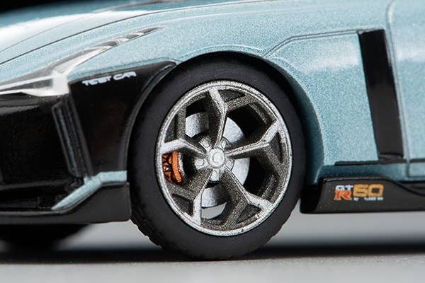 LV-N Nissan GT-R50 by Italdesign Test Car (Light Green) Tomytec Auto a Escala Diecast - Imagen 8