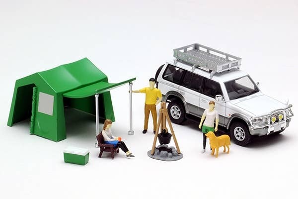Diocolle 64 #Car Snap 01a Camp Tomytec Auto a Escala Diecast - Imagen 2