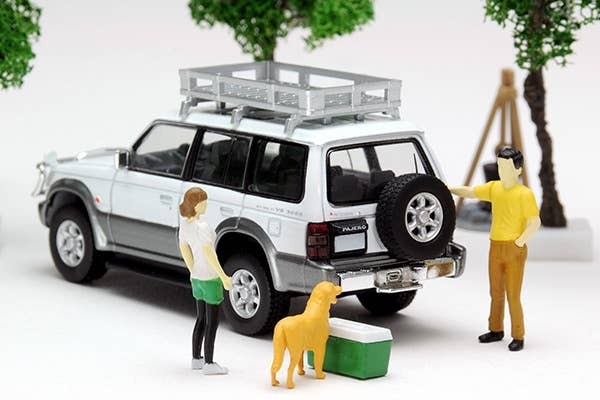 Diocolle 64 #Car Snap 01a Camp Tomytec Auto a Escala Diecast - Imagen 7