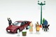GeoColle 64 #Car Snap 08a Urban street corner Tomytec Auto a Escala Diecast miniatura 2