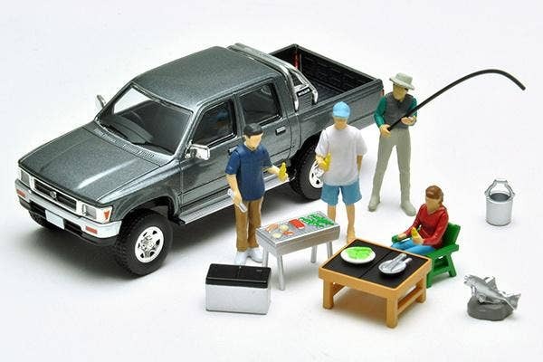 Diocolle 64 #Car Snap 14aBBQ2 (Toyota Hilux 4WD included) Tomytec Auto a Escala Diecast - Imagen 2
