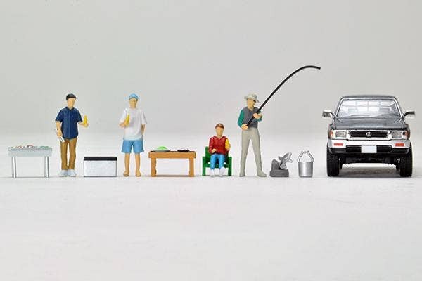 Diocolle 64 #Car Snap 14aBBQ2 (Toyota Hilux 4WD included) Tomytec Auto a Escala Diecast - Imagen 4