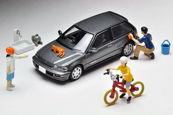 Diocolle 64 #Car Snap 02B Car Wash Tomytec Auto a Escala Diecast - Imagen 3