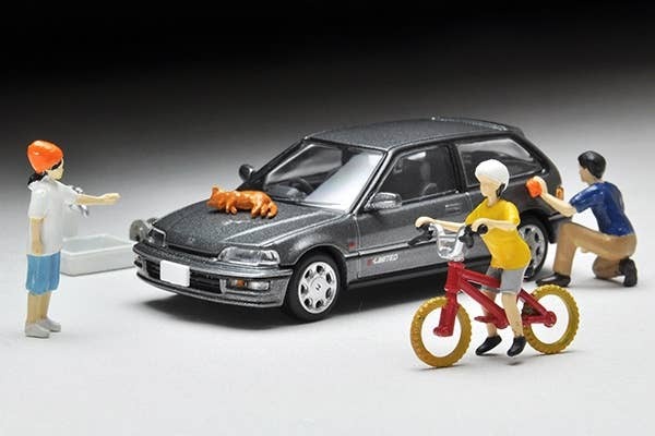 Diocolle 64 #Car Snap 02B Car Wash Tomytec Auto a Escala Diecast - Imagen 4