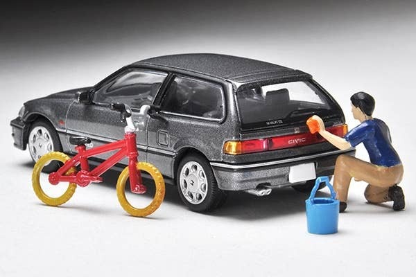 Diocolle 64 #Car Snap 02B Car Wash Tomytec Auto a Escala Diecast - Imagen 7