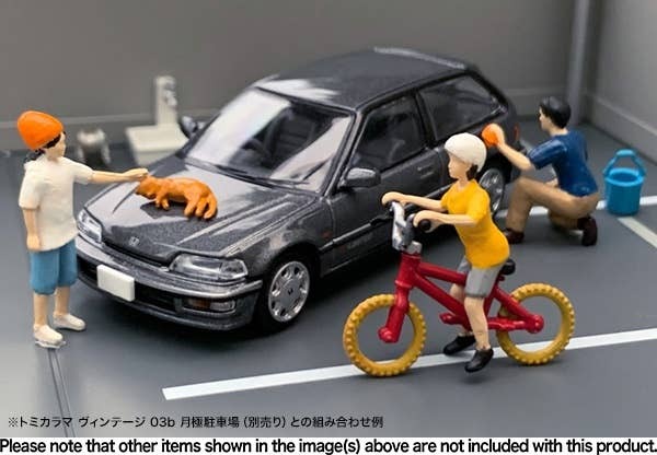 Diocolle 64 #Car Snap 02B Car Wash Tomytec Auto a Escala Diecast - Imagen 8