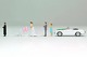 Diocolle 64 # Car Snap 13a: Wedding Tomytec Auto a Escala Diecast miniatura 4