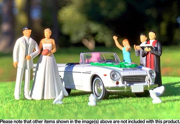 Diocolle 64 # Car Snap 13a: Wedding Tomytec Auto a Escala Diecast - Imagen 6