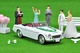 Diocolle 64 # Car Snap 13a: Wedding Tomytec Auto a Escala Diecast miniatura 7