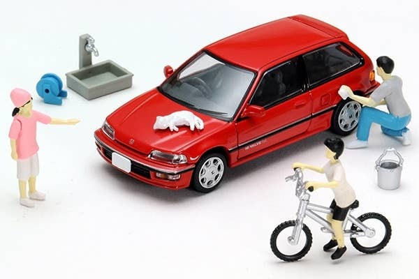 Diocolle 64 #Car Snap 02a Car Wash Tomytec Auto a Escala Diecast - Imagen 2