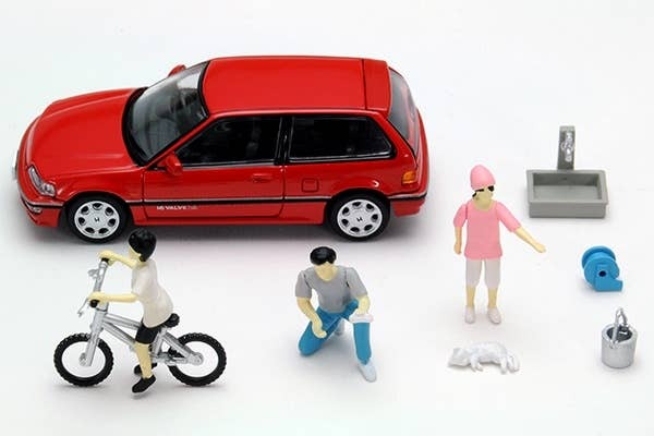 Diocolle 64 #Car Snap 02a Car Wash Tomytec Auto a Escala Diecast - Imagen 3