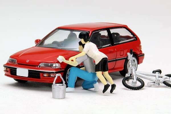 Diocolle 64 #Car Snap 02a Car Wash Tomytec Auto a Escala Diecast - Imagen 5