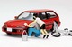 Diocolle 64 #Car Snap 02a Car Wash Tomytec Auto a Escala Diecast miniatura 5