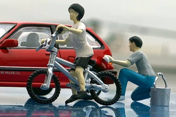 Diocolle 64 #Car Snap 02a Car Wash Tomytec Auto a Escala Diecast - Imagen 9