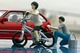 Diocolle 64 #Car Snap 02a Car Wash Tomytec Auto a Escala Diecast miniatura 9
