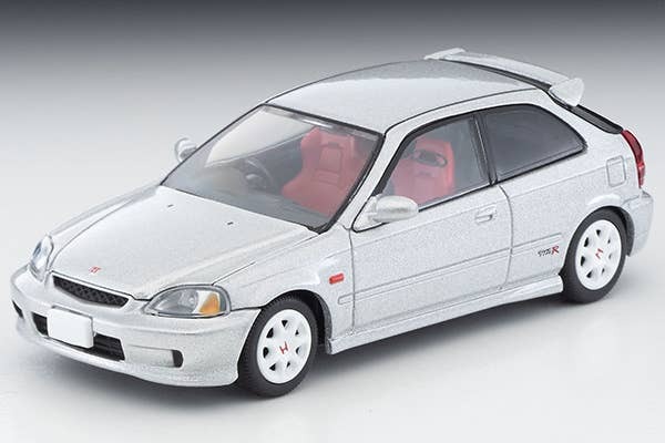 LV-N165d Honda Civic Type R (Silver) 99 Year Model Tomytec Auto a Escala Diecast - Imagen 2