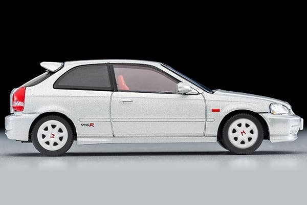 LV-N165d Honda Civic Type R (Silver) 99 Year Model Tomytec Auto a Escala Diecast - Imagen 5